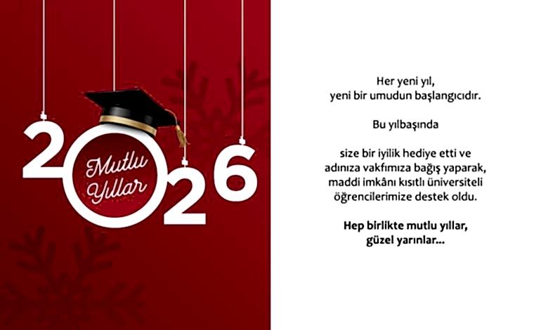 Yeni Yılda Türk Eğitim Vakfı’nın (TEV) Yılbaşı Kartları ile Gençlerin Eğitimine Destek Olun